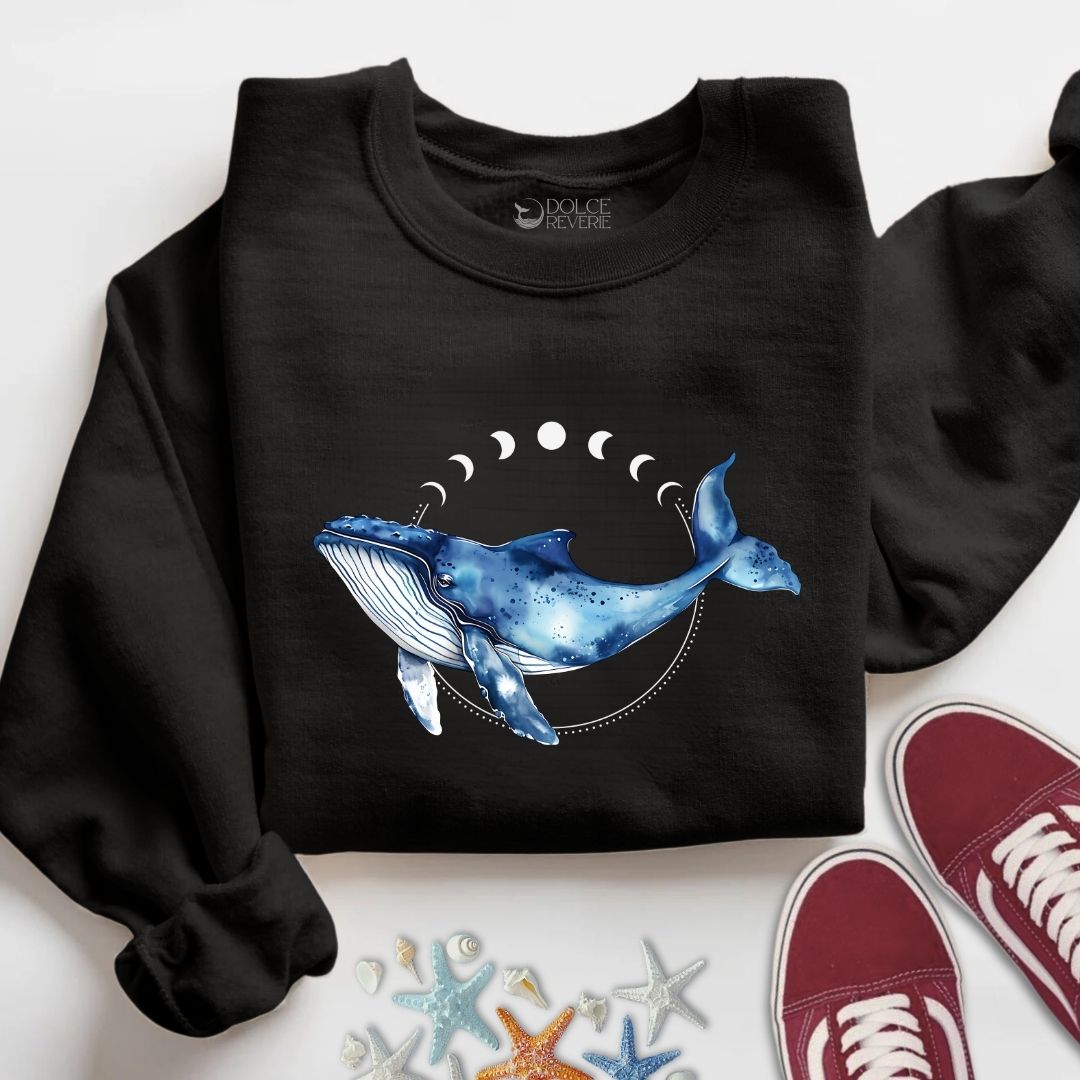 Whale & Moon Sweatshirt