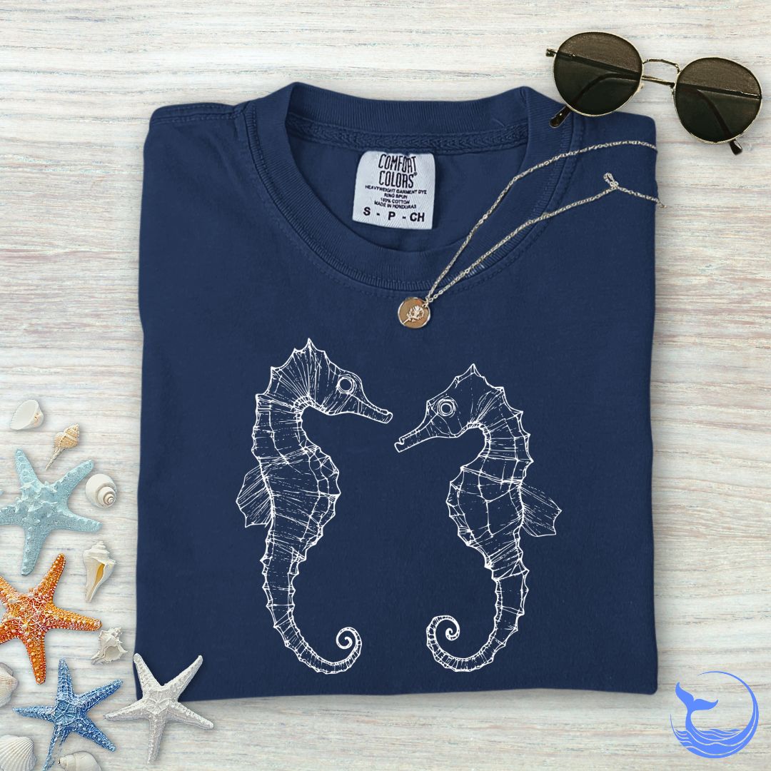 Seahorses Comfort Colors T-Shirt