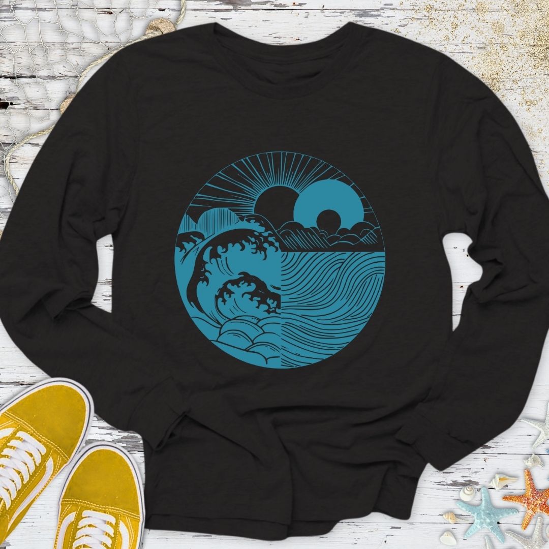 Sun & Sea Harmony Long Sleeve Tee