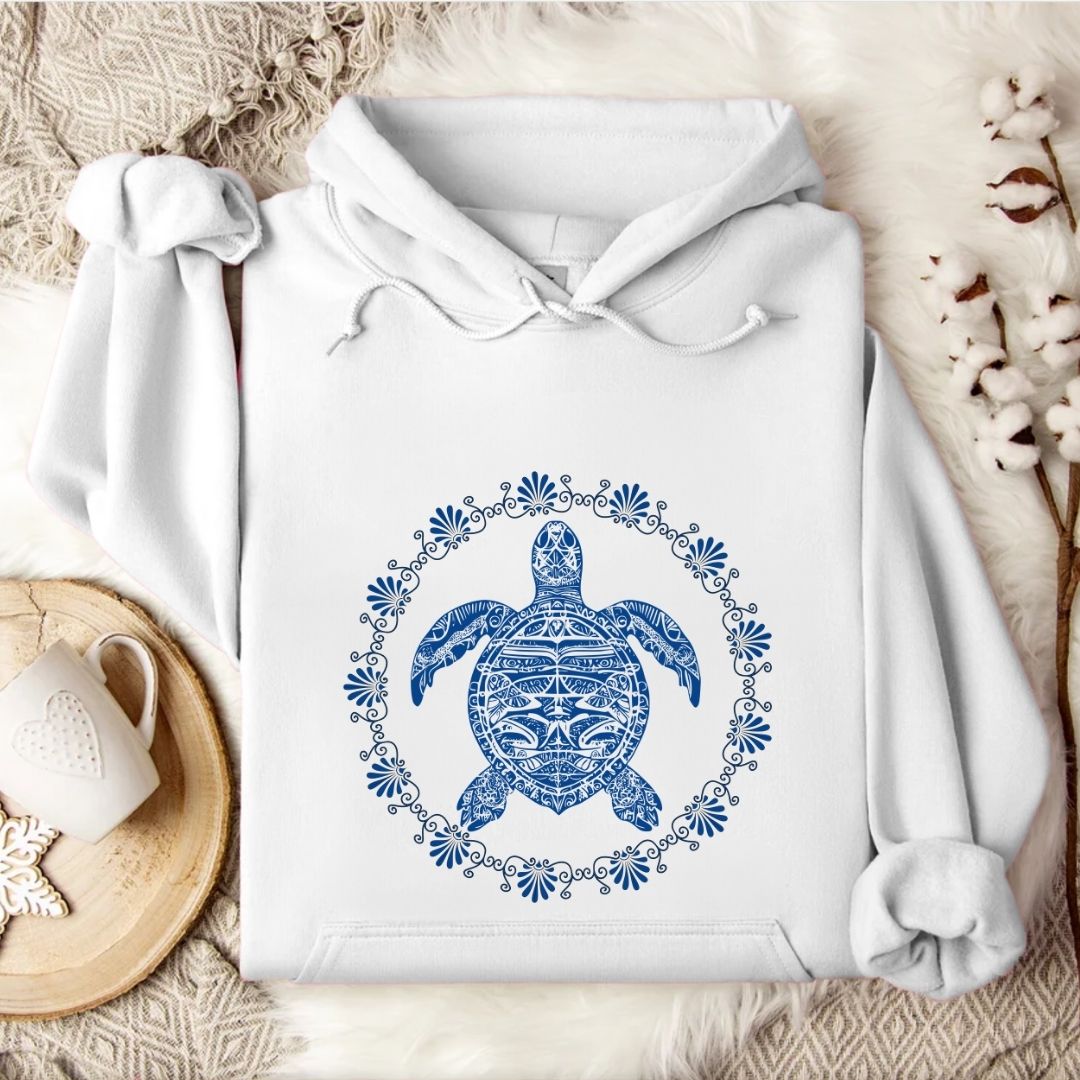 Mandala Turtle Hoodie