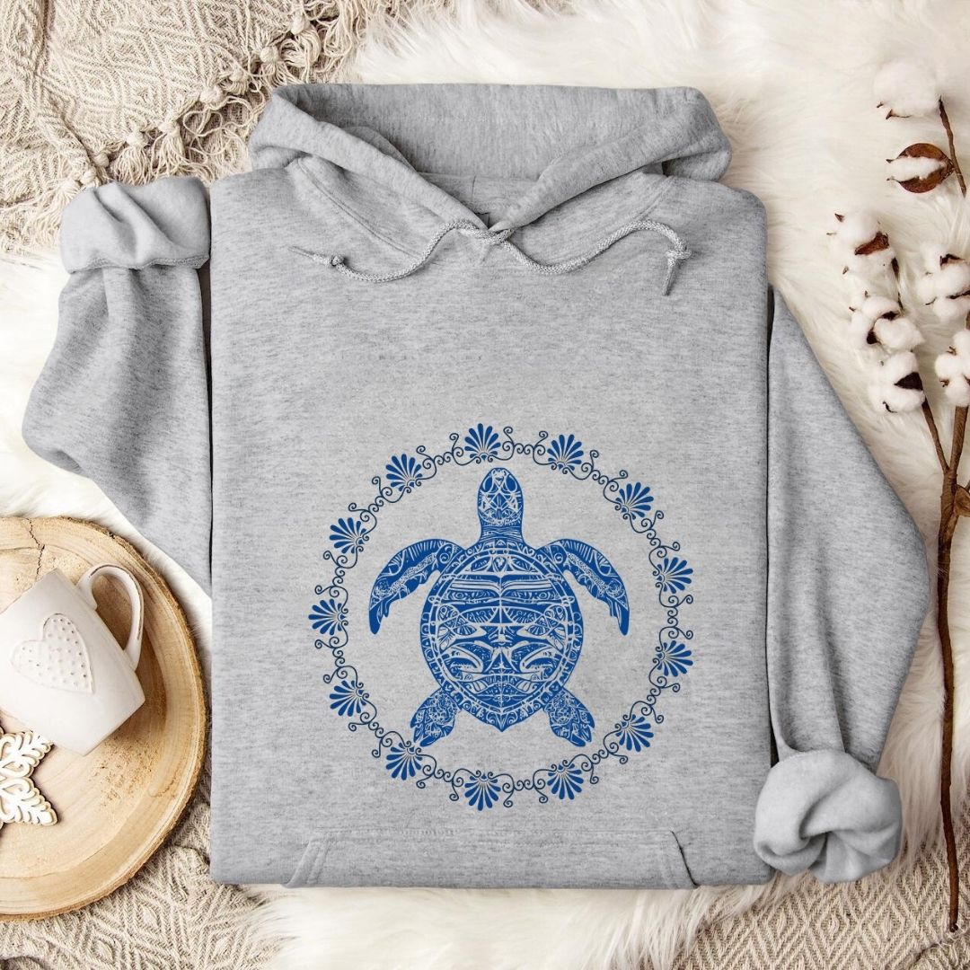 Mandala Turtle Hoodie