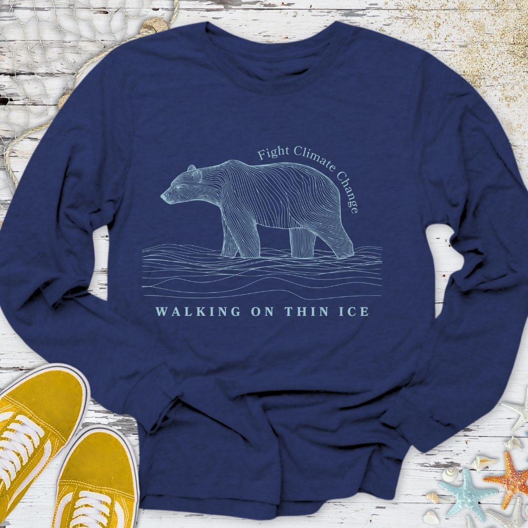 Walking on Thin Ice Long Sleeve Tee
