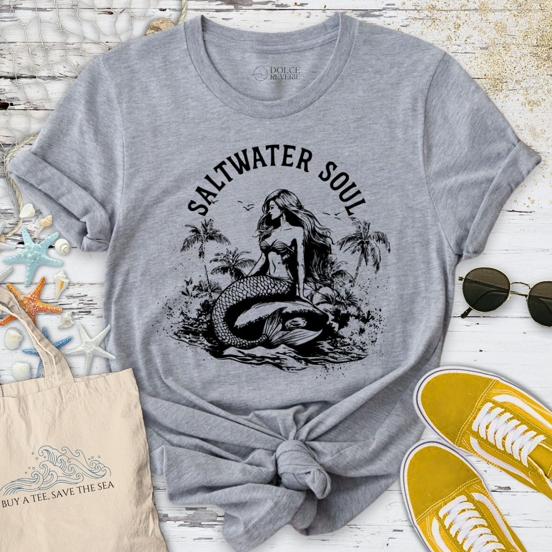 Saltwater Soul Mermaid T-Shirt