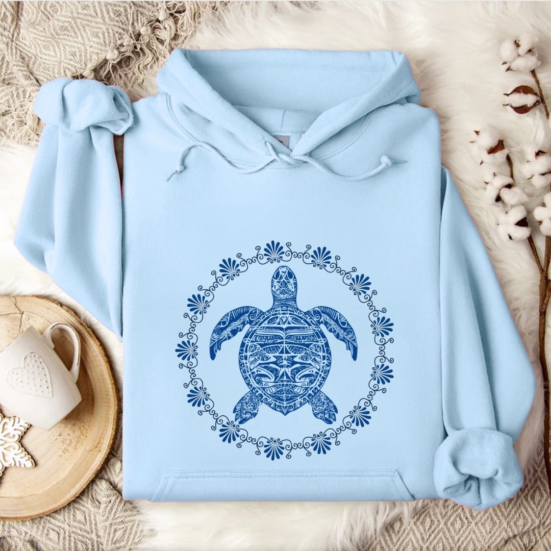 Mandala Turtle Hoodie