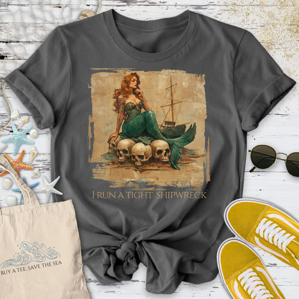 Tight Shipwreck, Mermaid T-Shirt