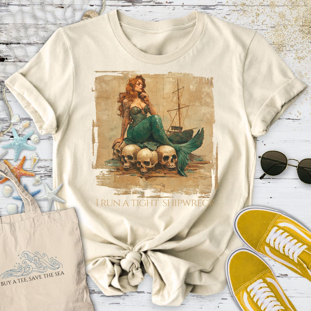Tight Shipwreck, Mermaid T-Shirt