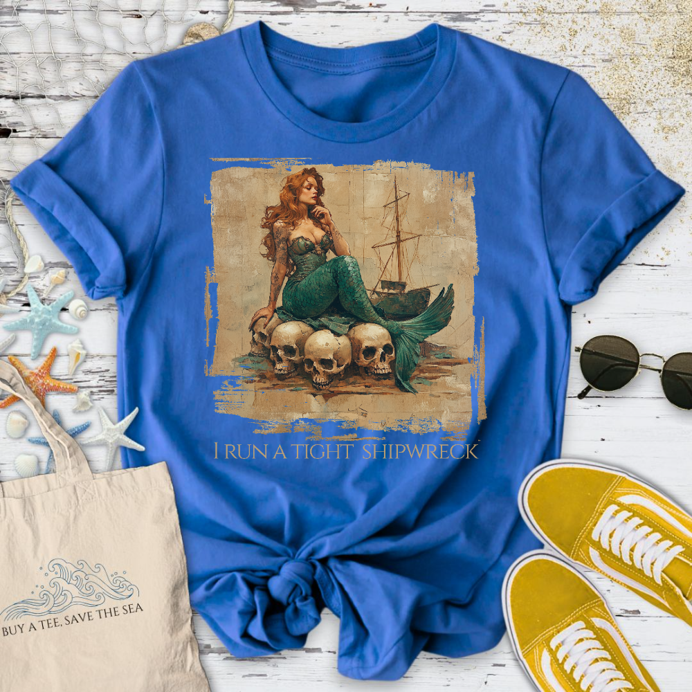 Tight Shipwreck, Mermaid T-Shirt