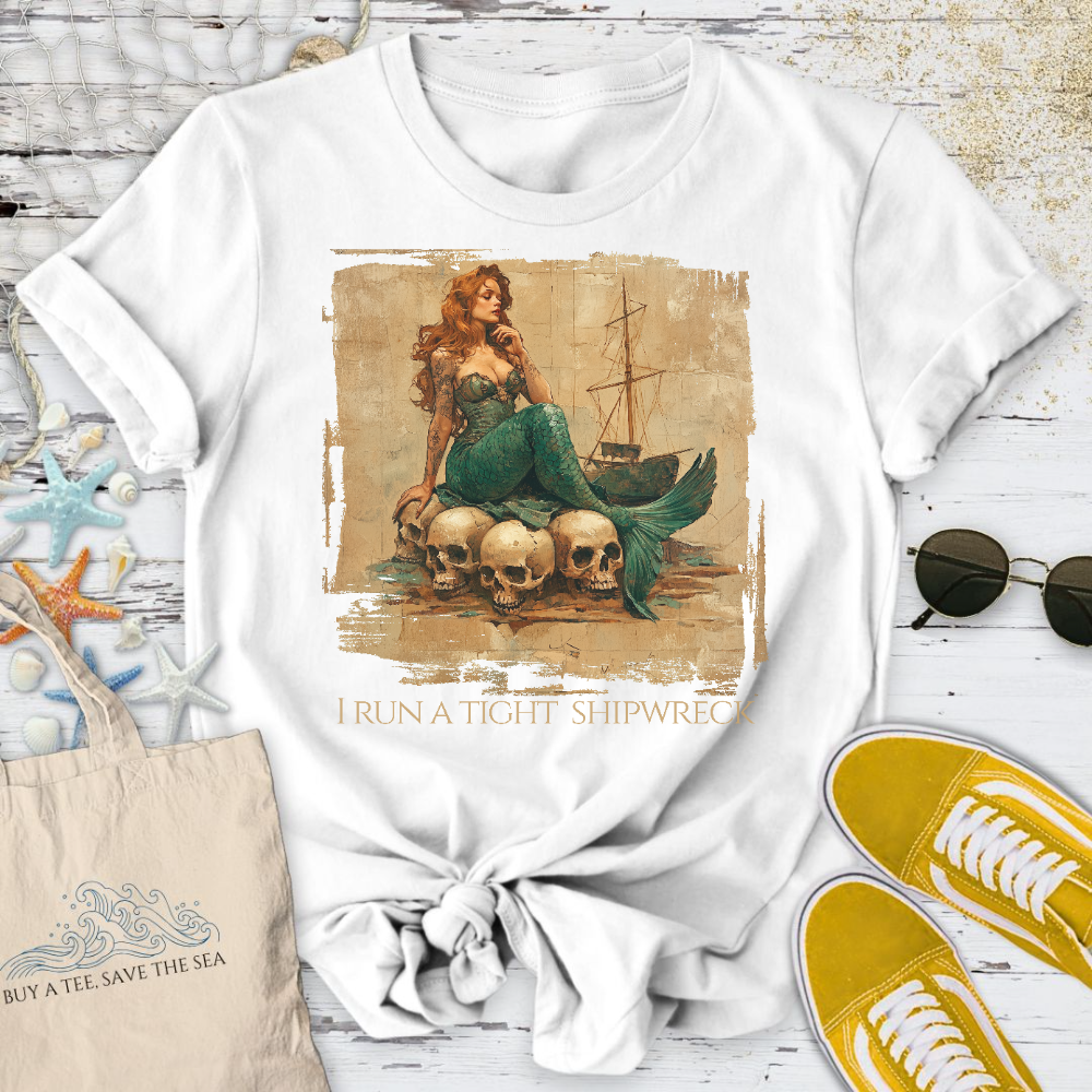 Tight Shipwreck, Mermaid T-Shirt