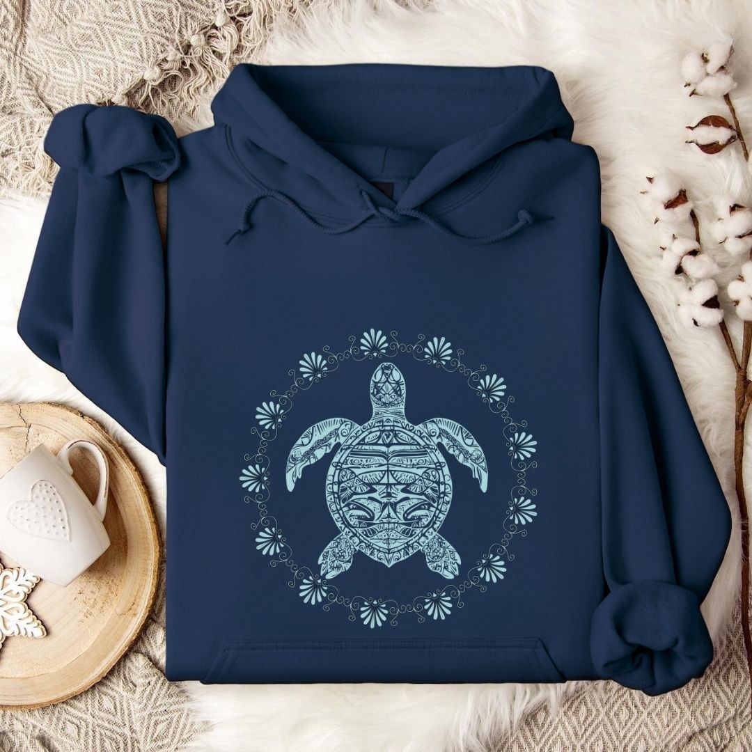 Mandala Turtle Hoodie