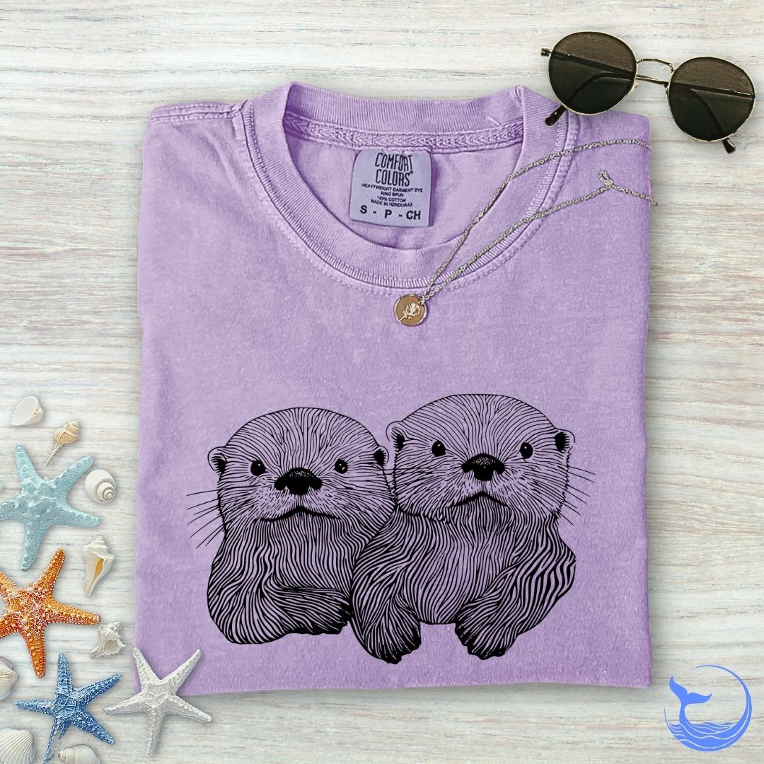 Otters Comfort Colors T-Shirt