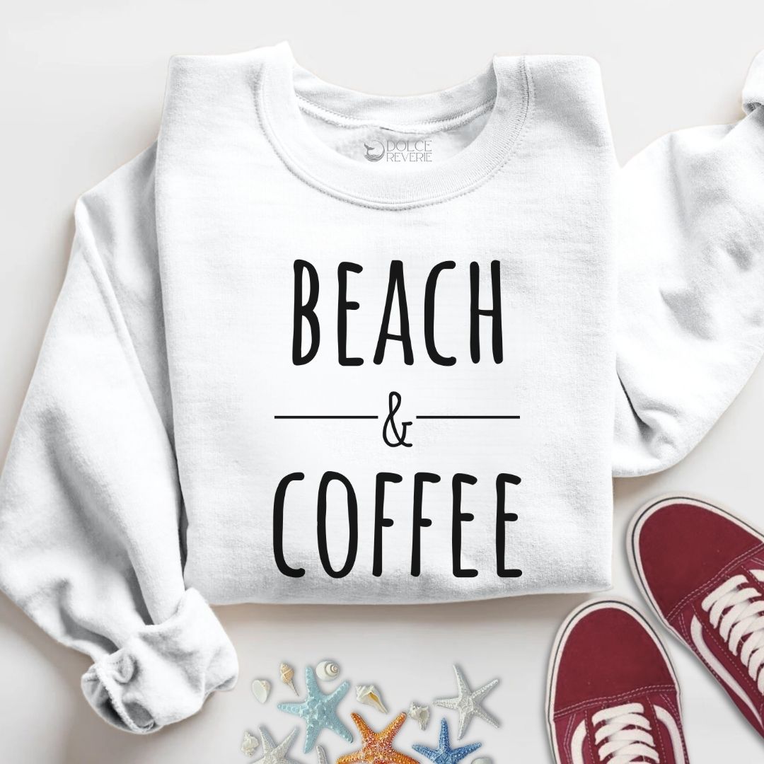 Beach & Coffee Sweatshirt