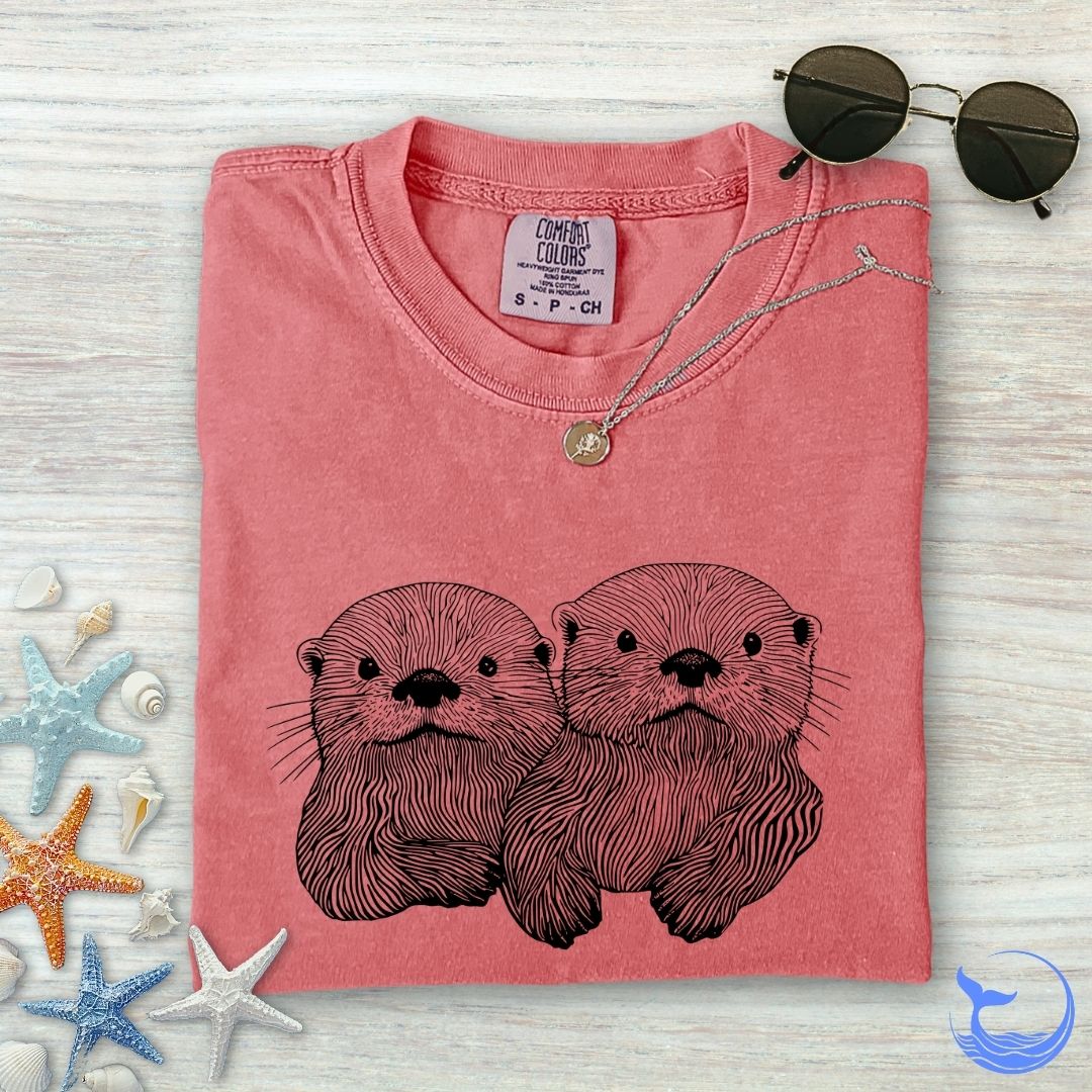 Otters Comfort Colors T-Shirt