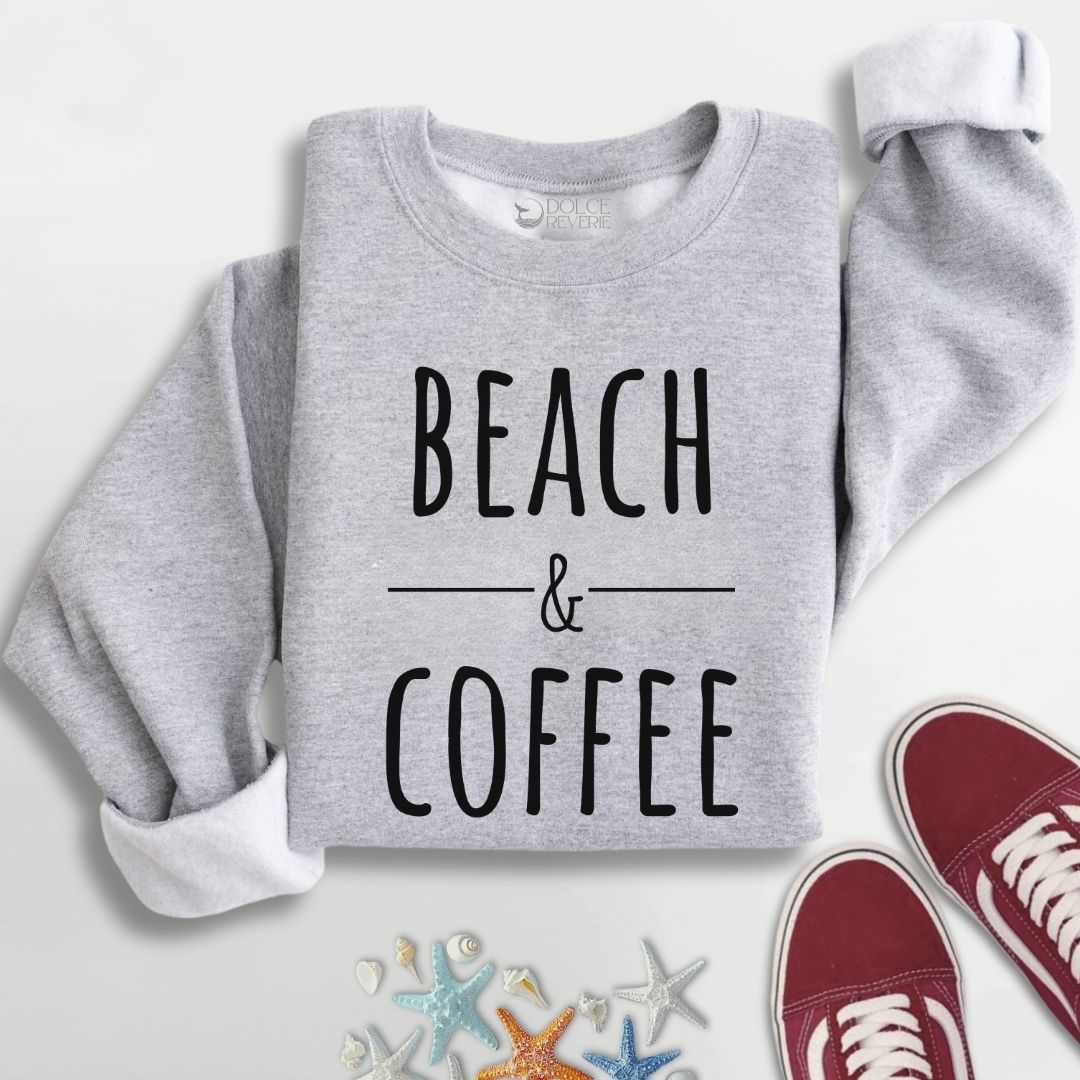 Beach & Coffee Sweatshirt