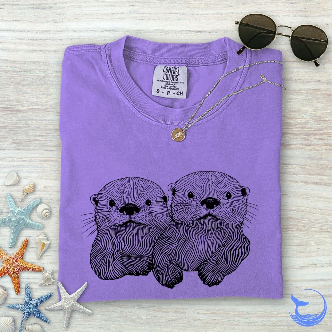 Otters Comfort Colors T-Shirt