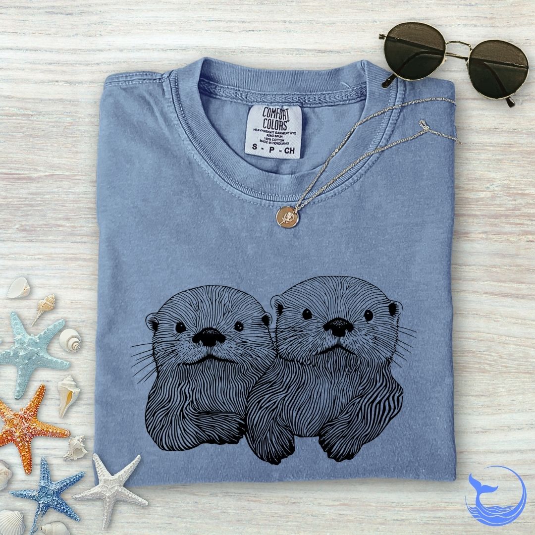 Otters Comfort Colors T-Shirt