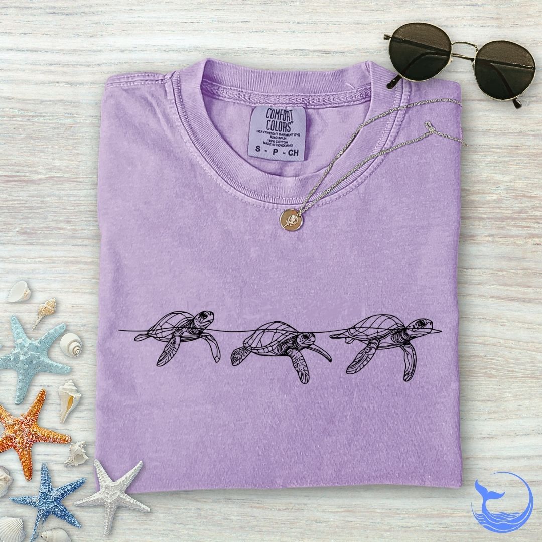 3 Turtles Comfort Colors T-Shirt