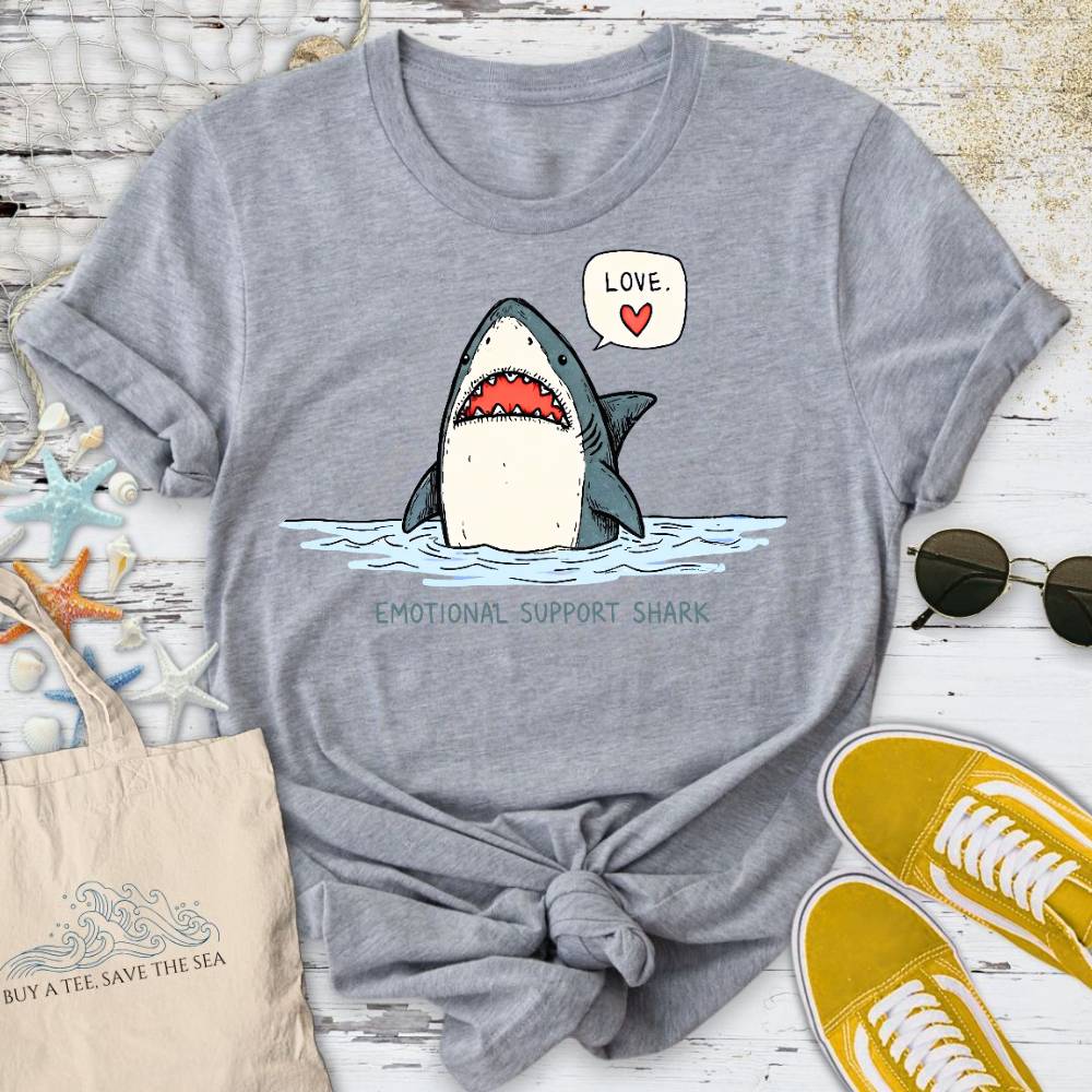 Emotional Support Shark T-Shirt