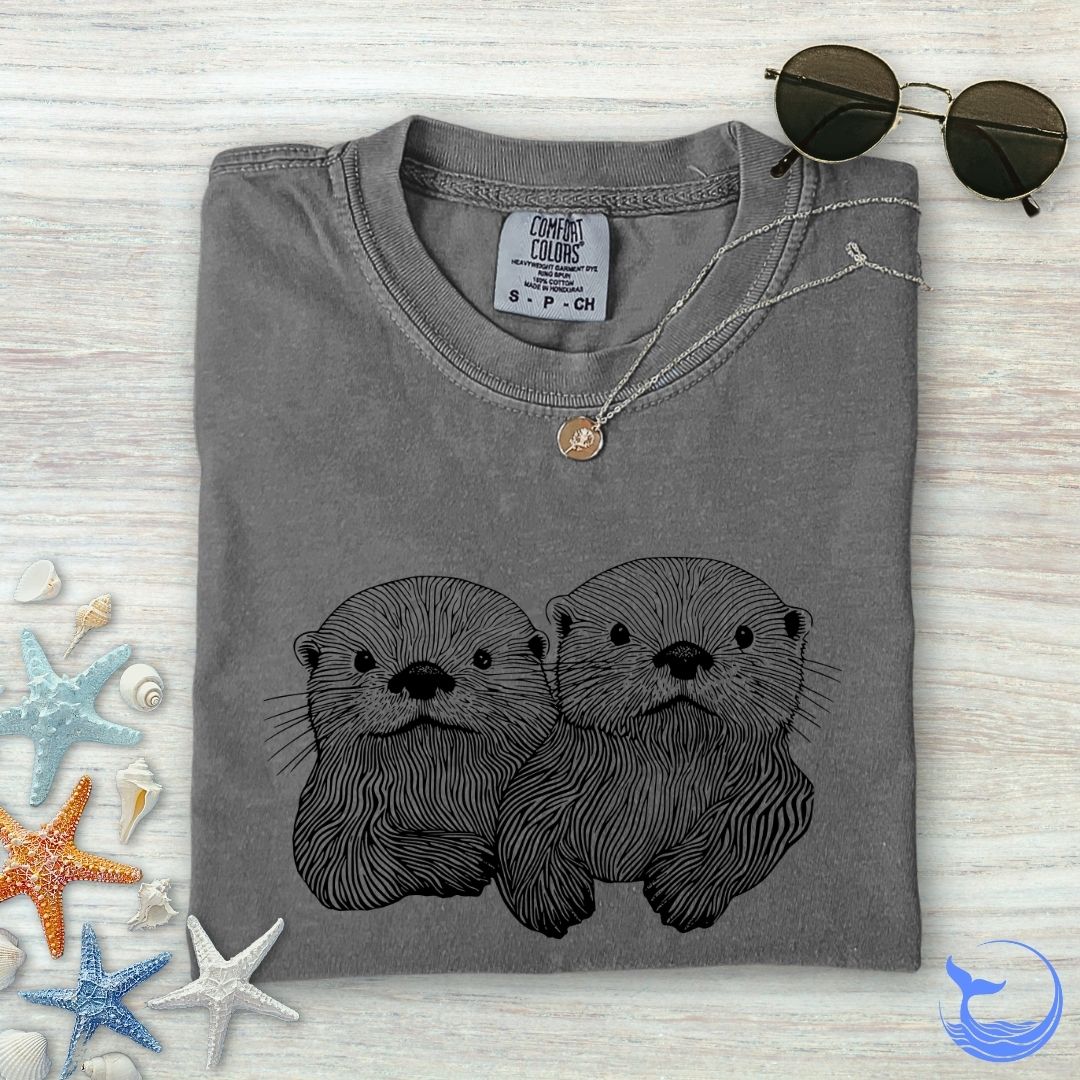 Otters Comfort Colors T-Shirt