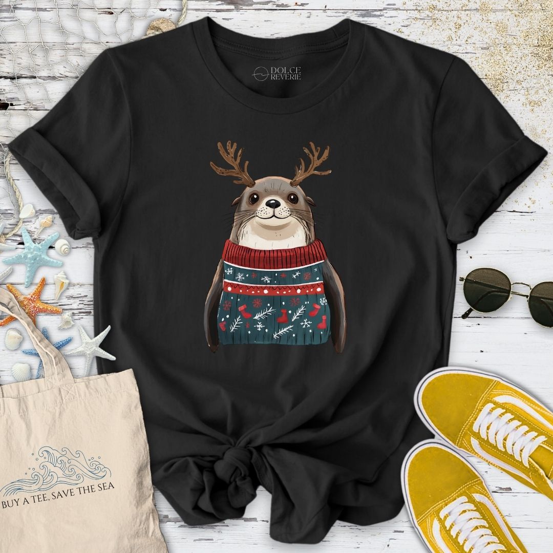 Christmas Sea Lion T-Shirt