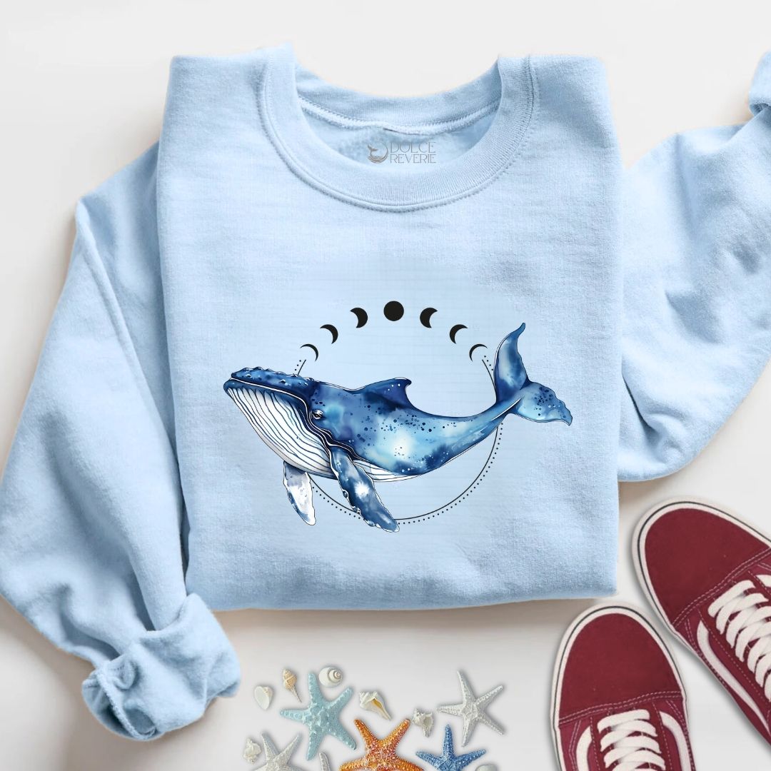 Whale & Moon Sweatshirt