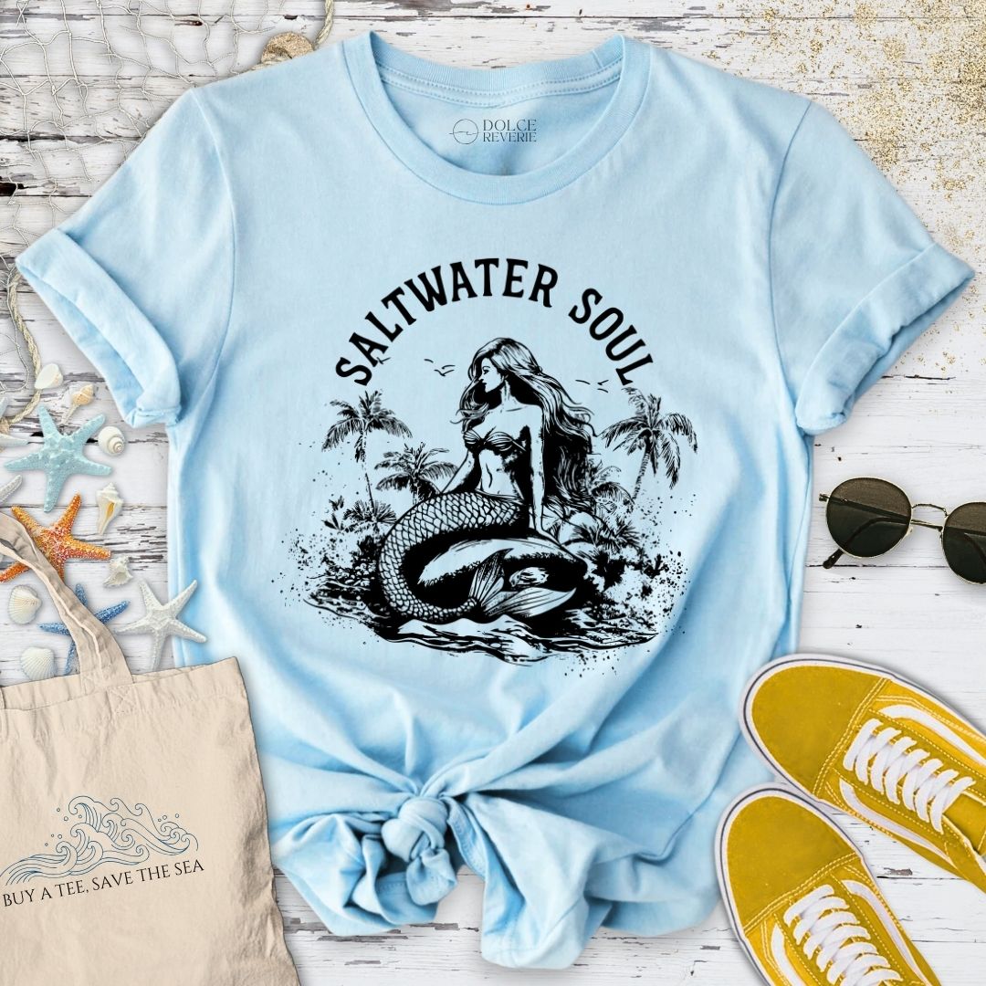 Saltwater Soul Mermaid T-Shirt