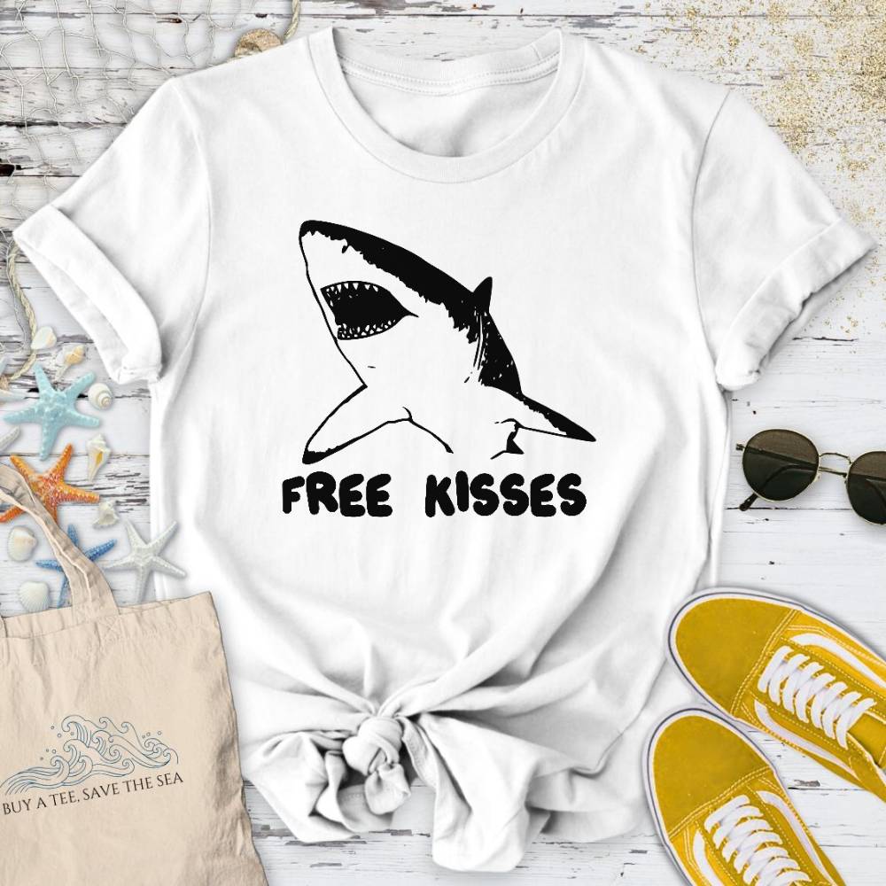 Free Kisses, Shark T-Shirt