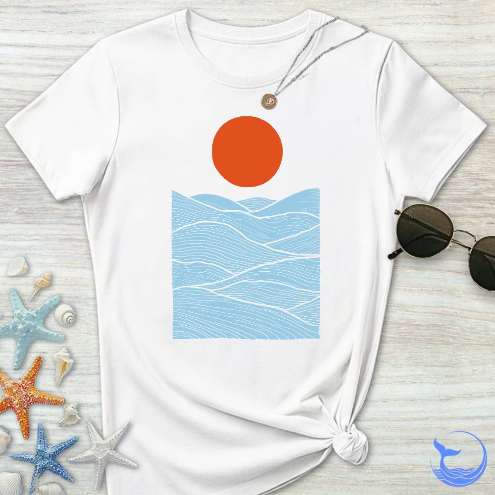 Sunset Over The Sea Women's T-Shirt