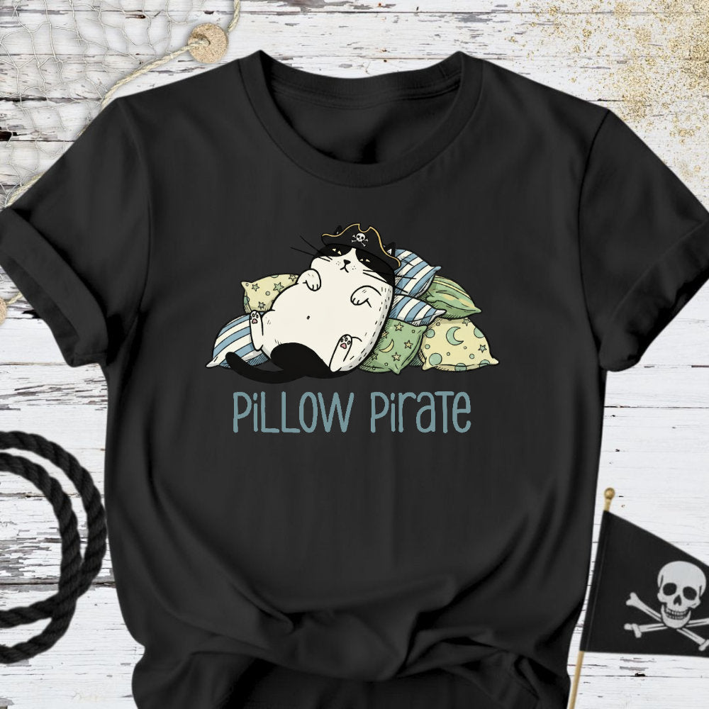 Pillow Pirate, Cat T-Shirt