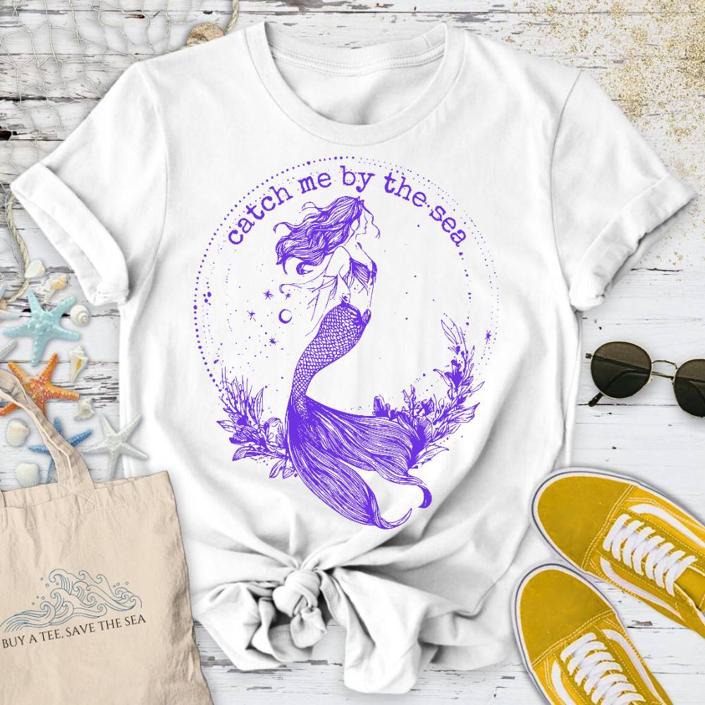 Catch Me By The Sea, Cosmic Mermaid T-Shirt