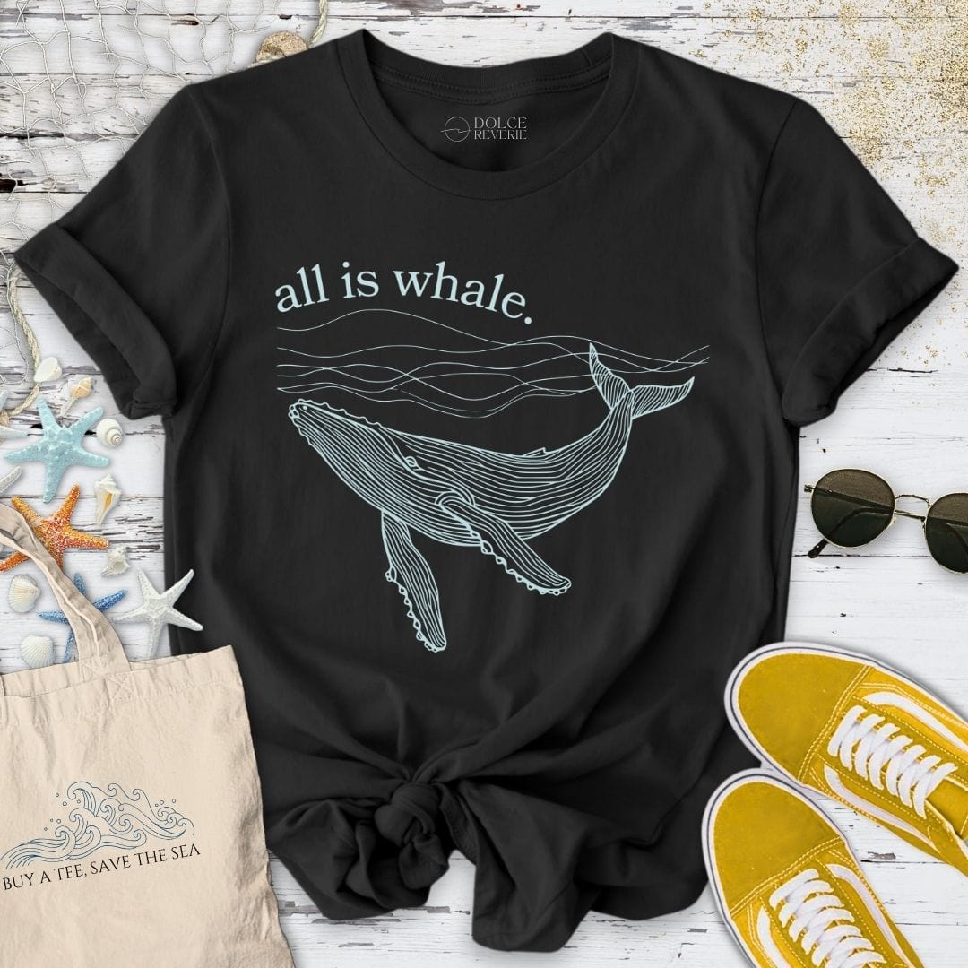 All Is Whale T-Shirt Black / S