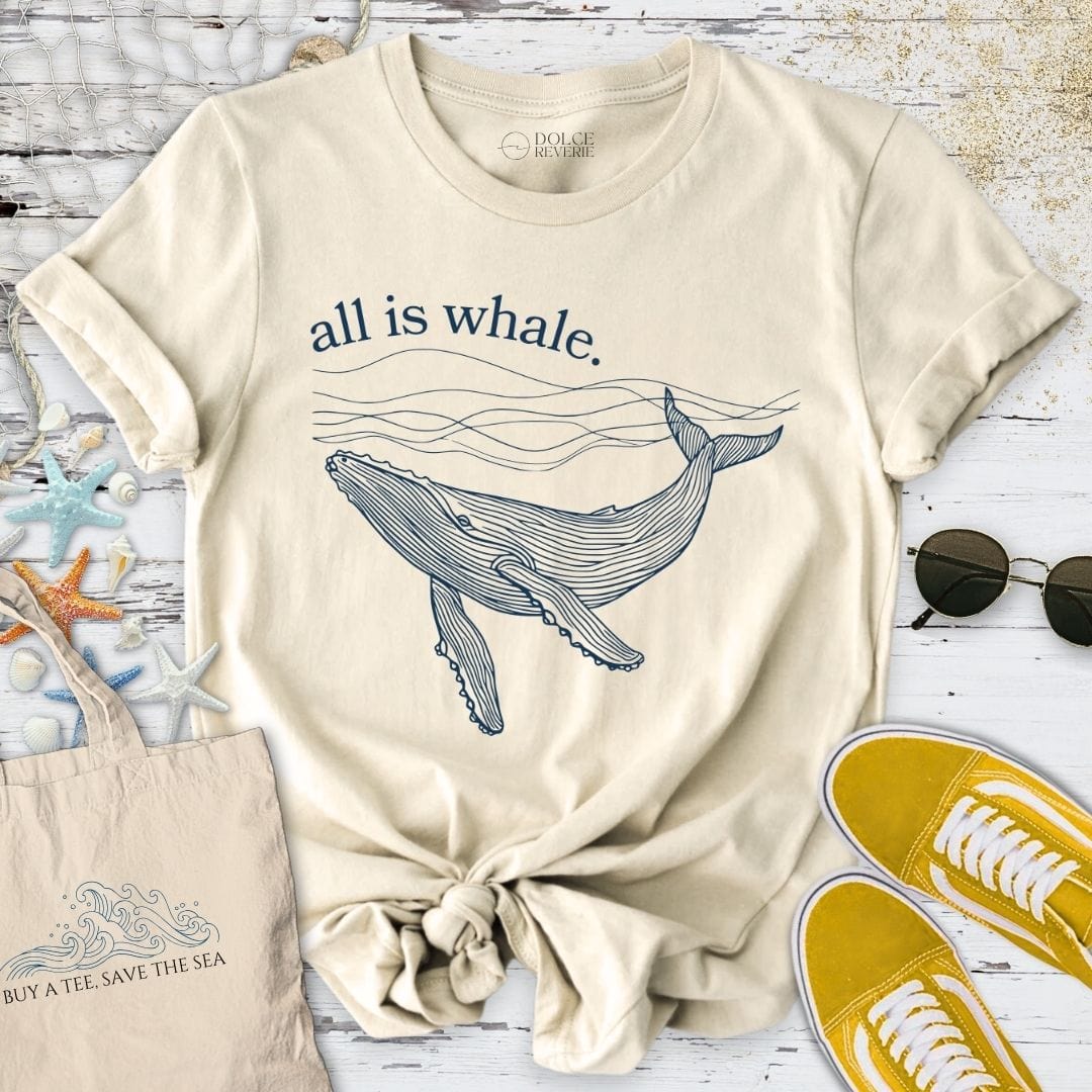All Is Whale T-Shirt Natural / S