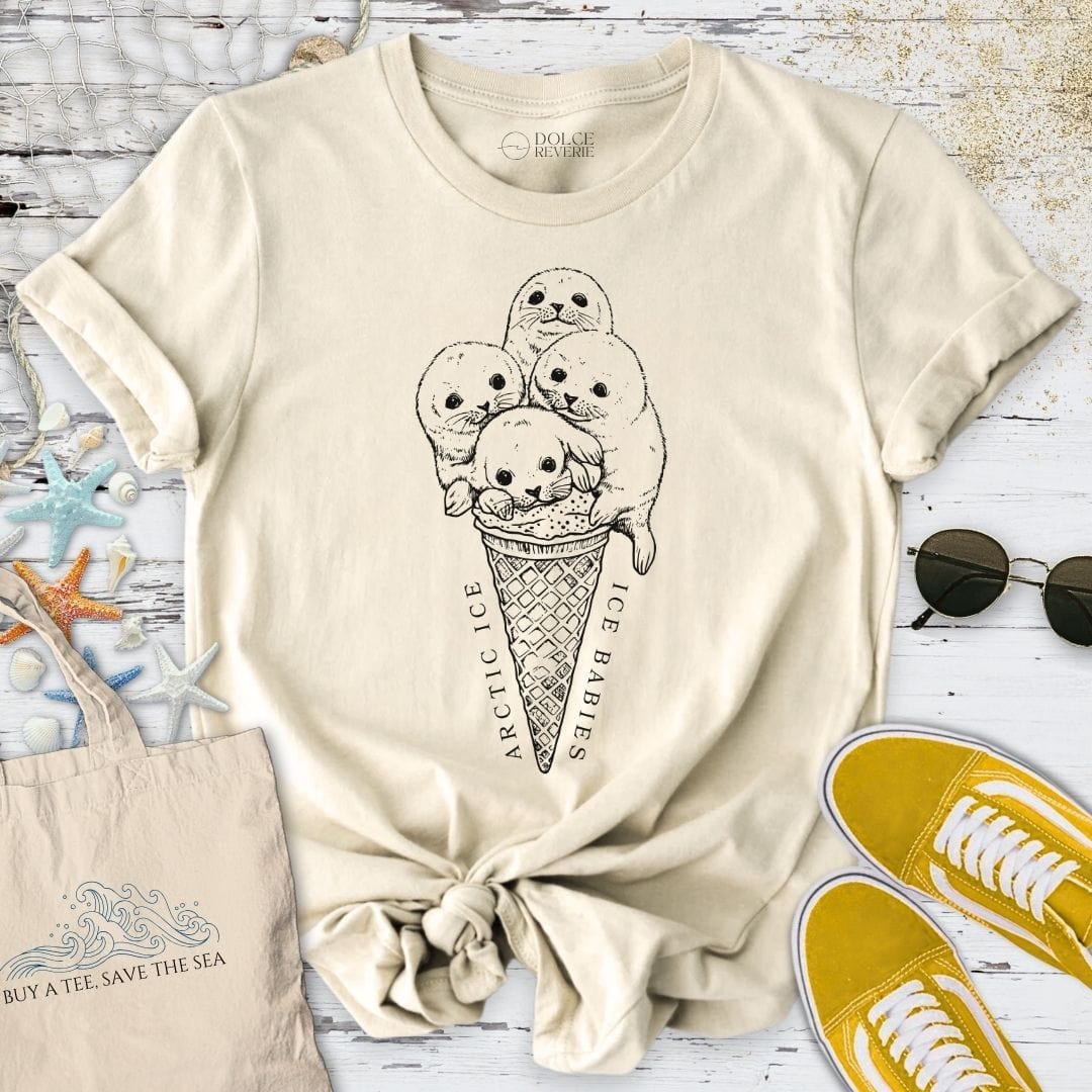 Arctic Ice Ice Babies T-Shirt Natural / S