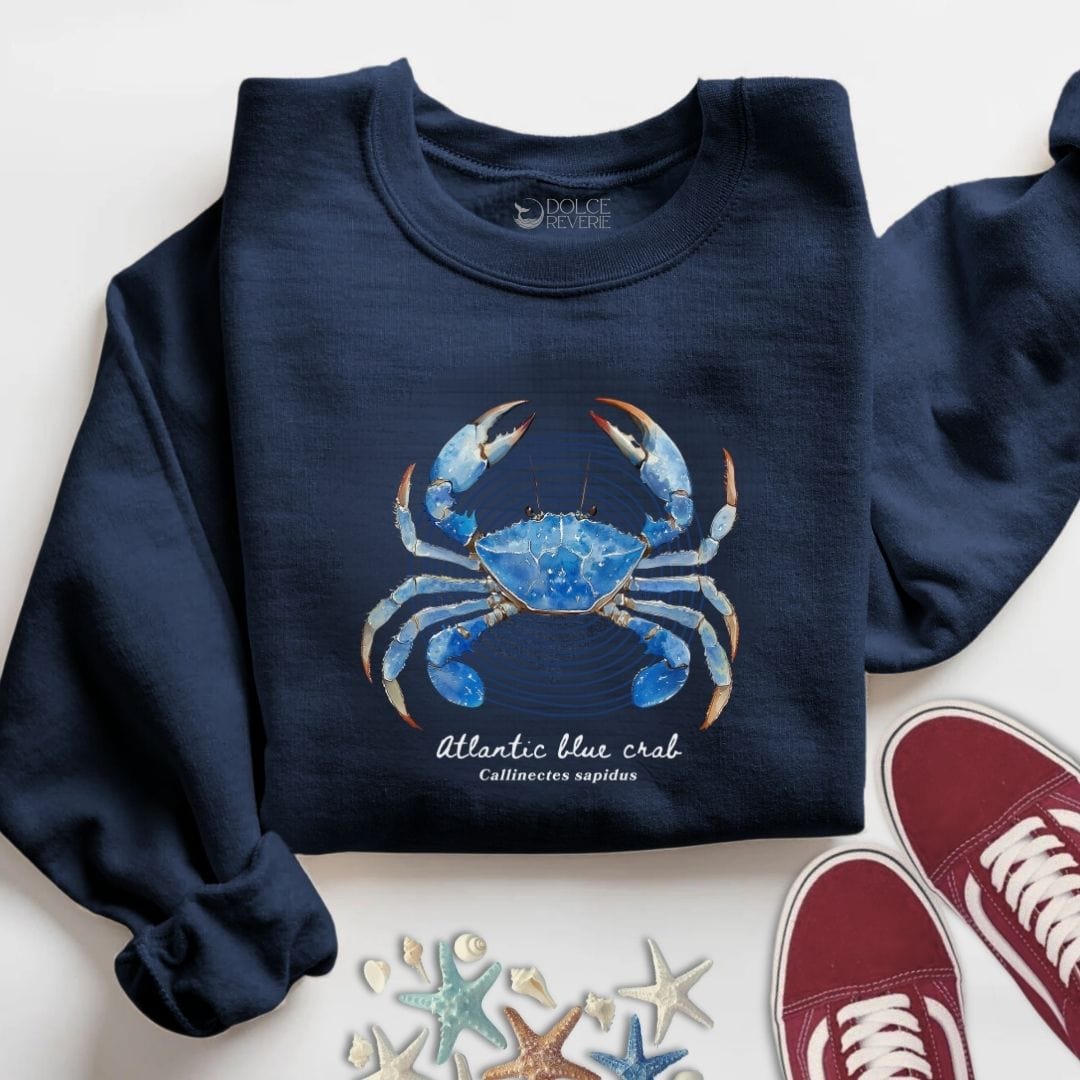 Atlantic Blue Crab Sweatshirt S / Navy
