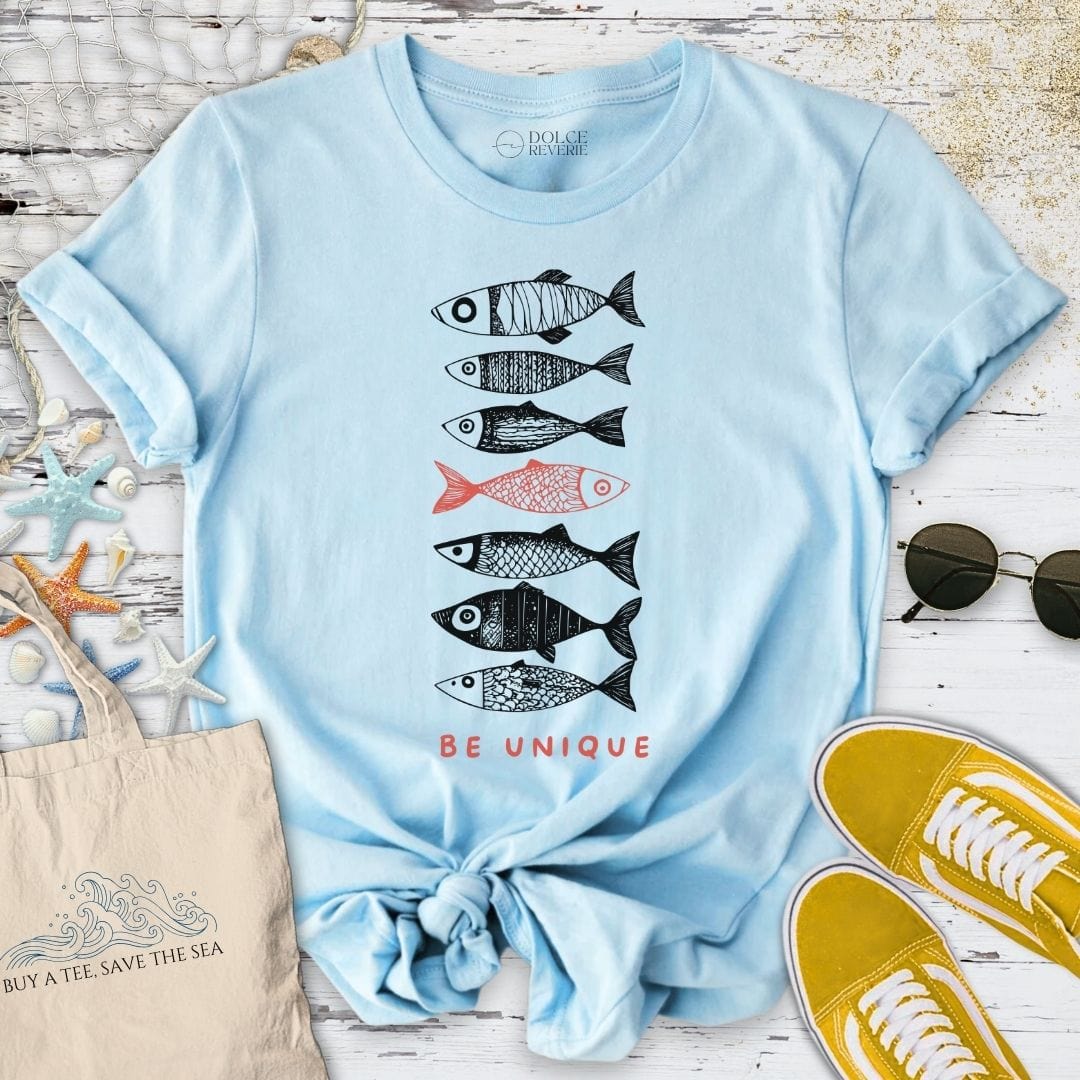 Be Unique T-Shirt Light Blue / S