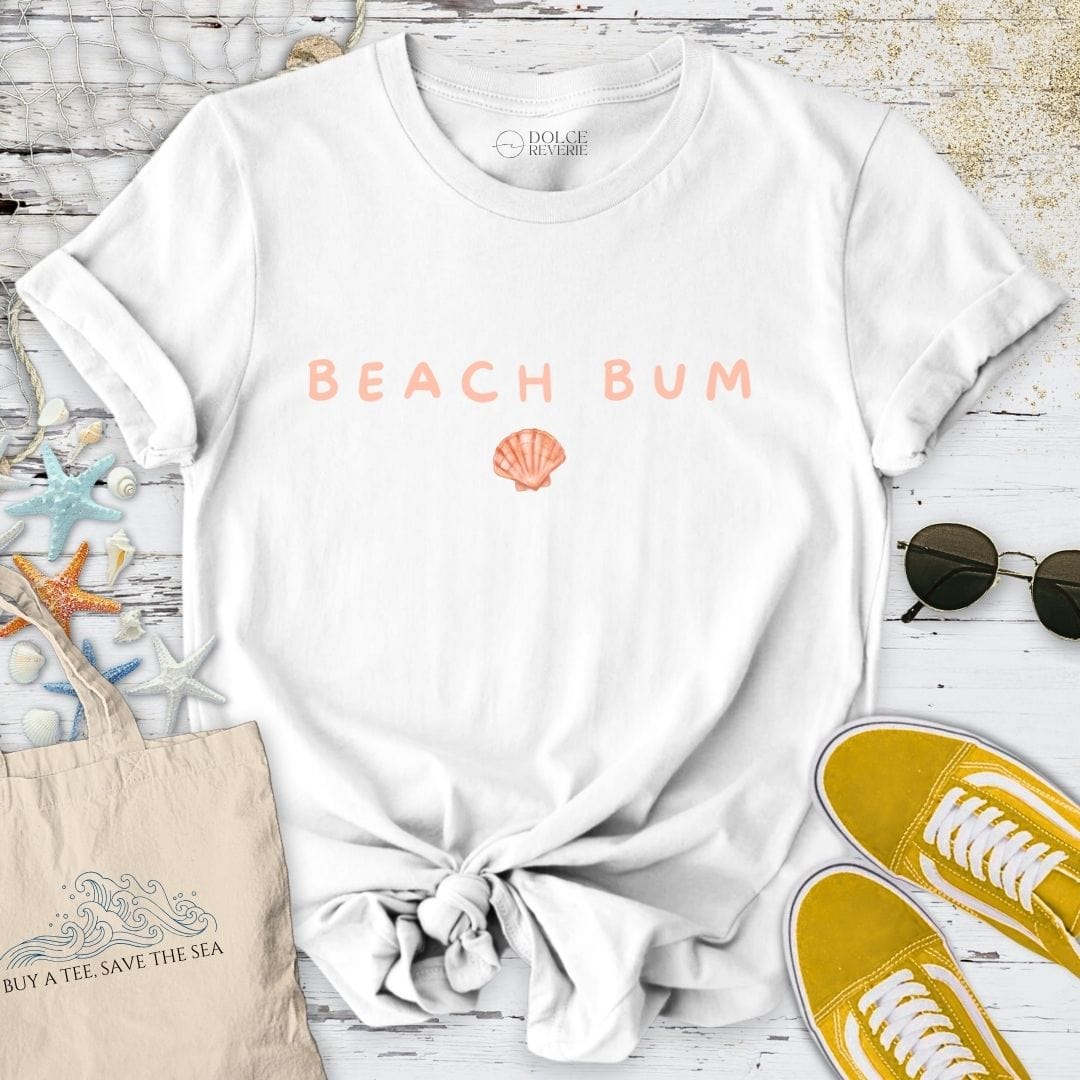 Beach Bum T-Shirt White / S