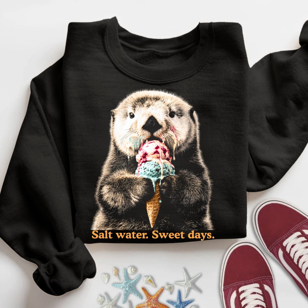 Salt Water Sweet Days Otter Sweatshirt