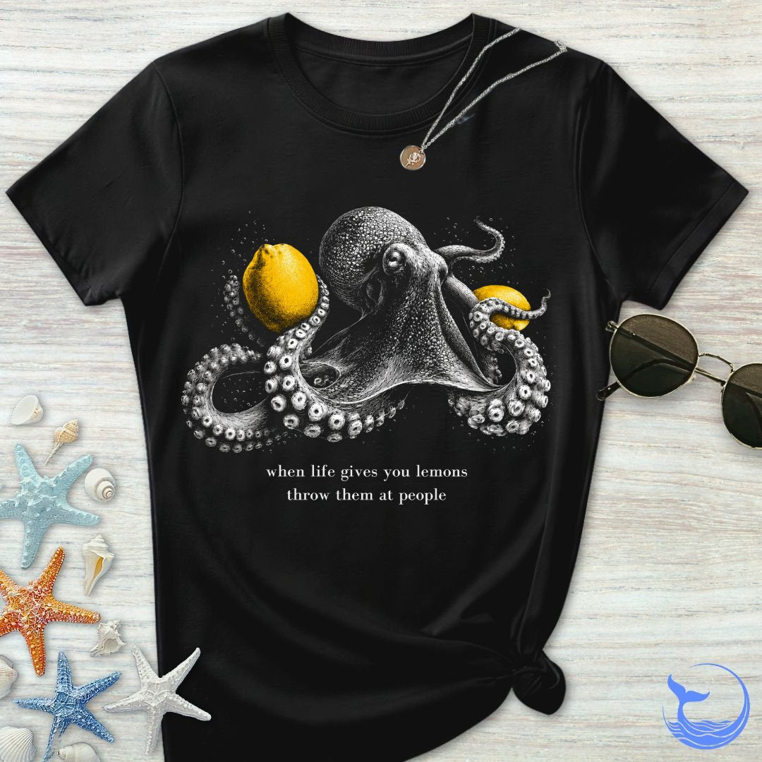 Lemons, Octopus Women's T-Shirt
