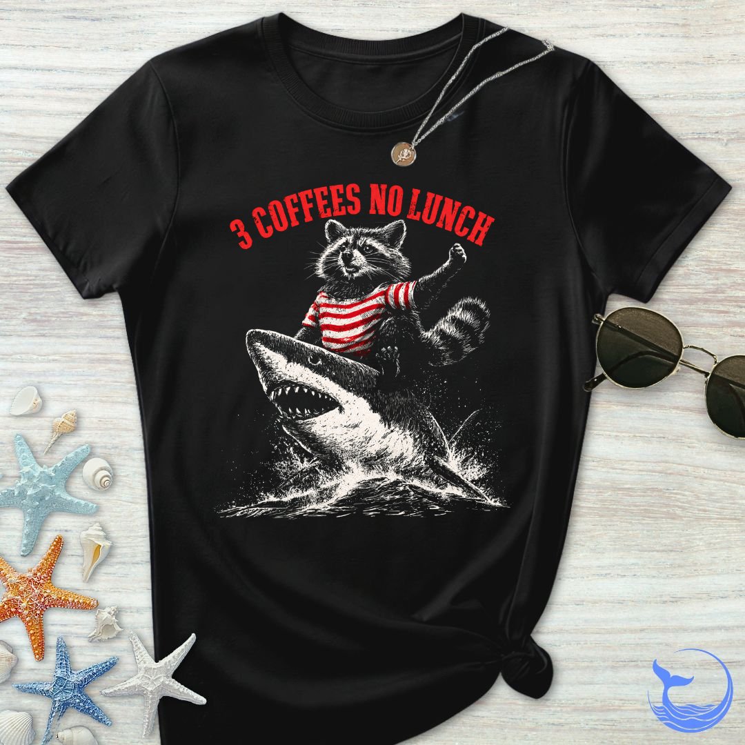 3 Coffees No Luch Women's T-Shirt