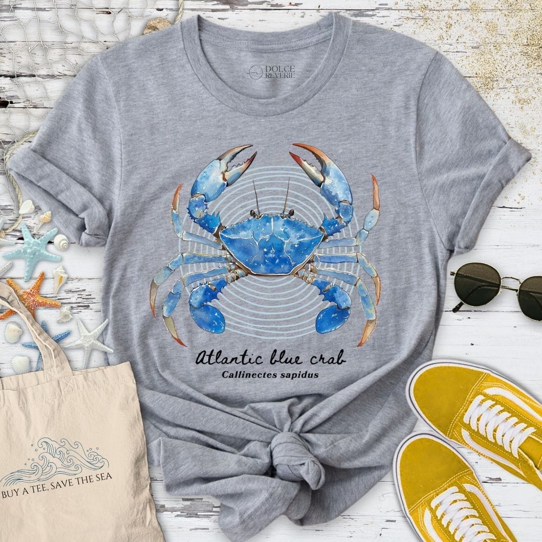 Blue Crab Artist Series T-Shirt Sport Grey / S