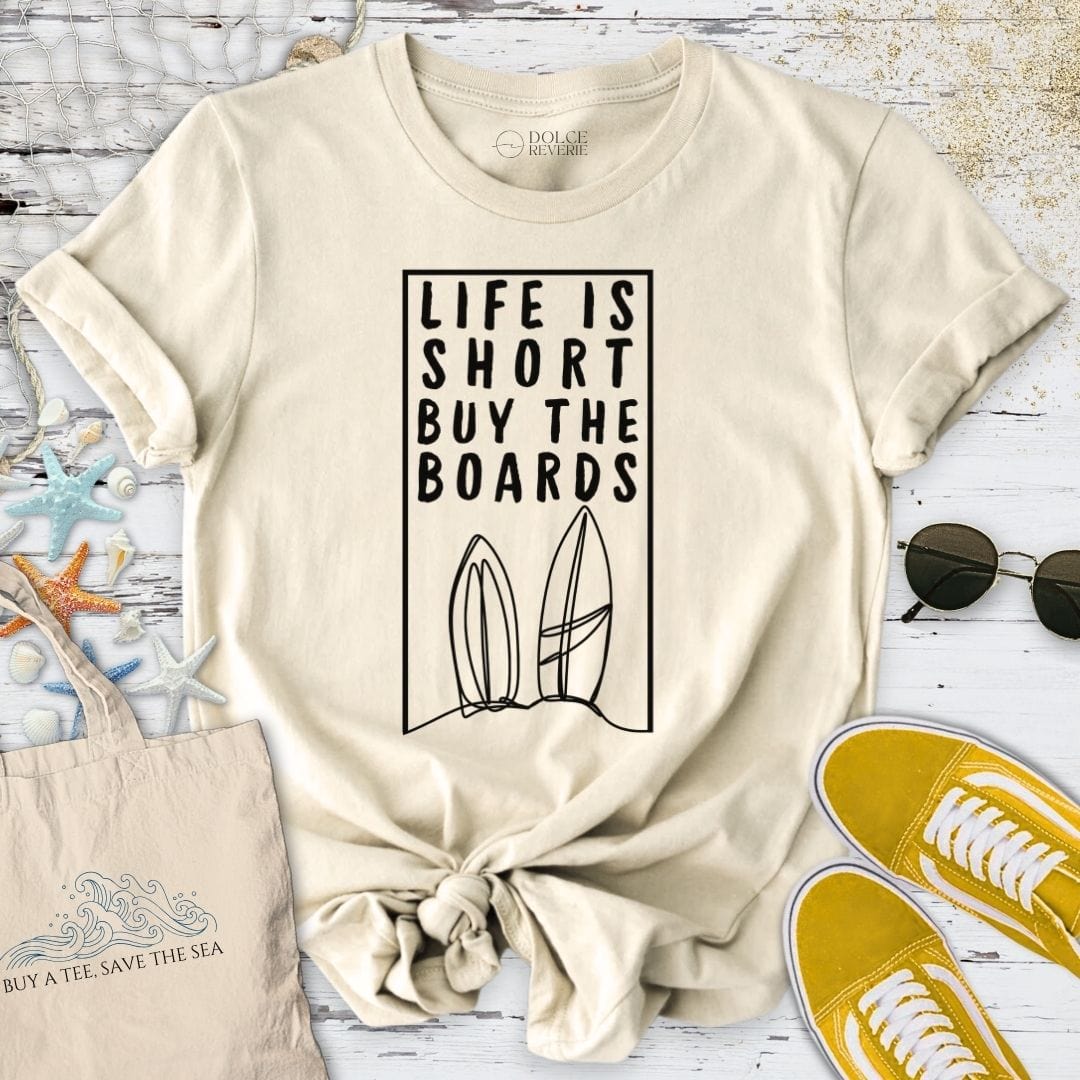 Buy The Boards T-Shirt Natural / S
