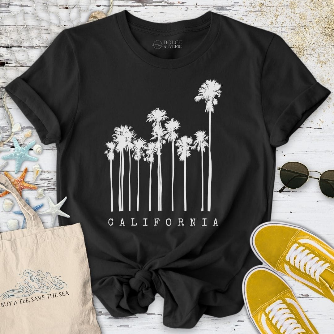 California T-Shirt Black / S