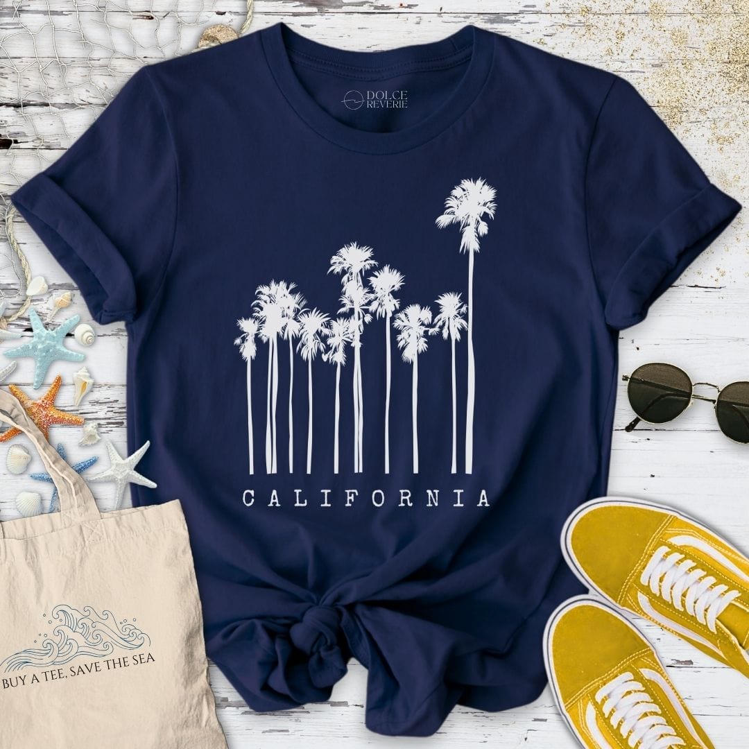 California T-Shirt Navy / S
