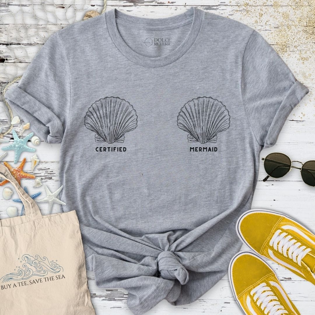 Certified Mermaid T-Shirt Sport Grey / S