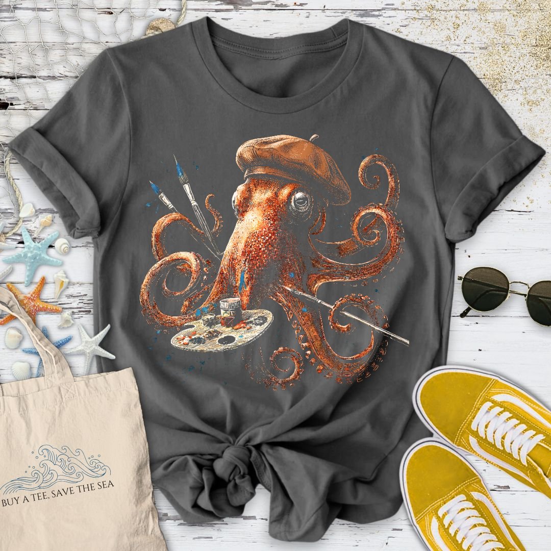Artist Octopus T-Shirt