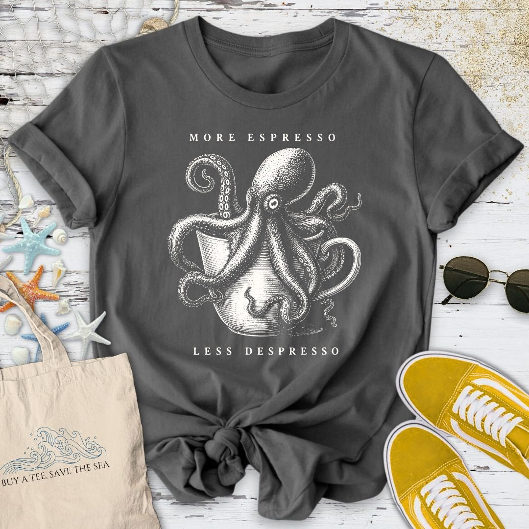 Espresso Octopus T-Shirt