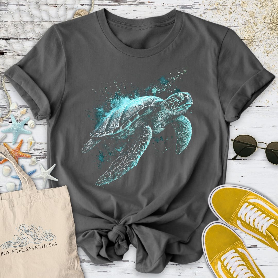 Bioluminescent Turtle T-Shirt