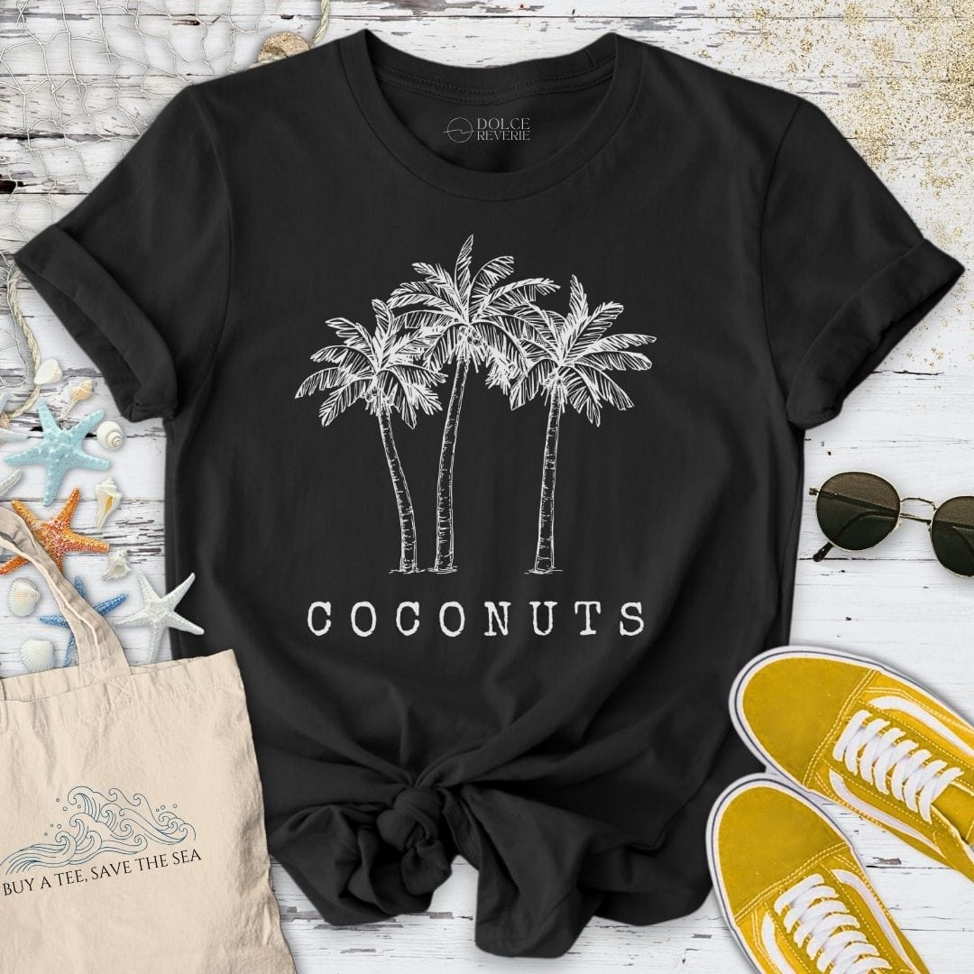 Coconuts T-Shirt Black / S