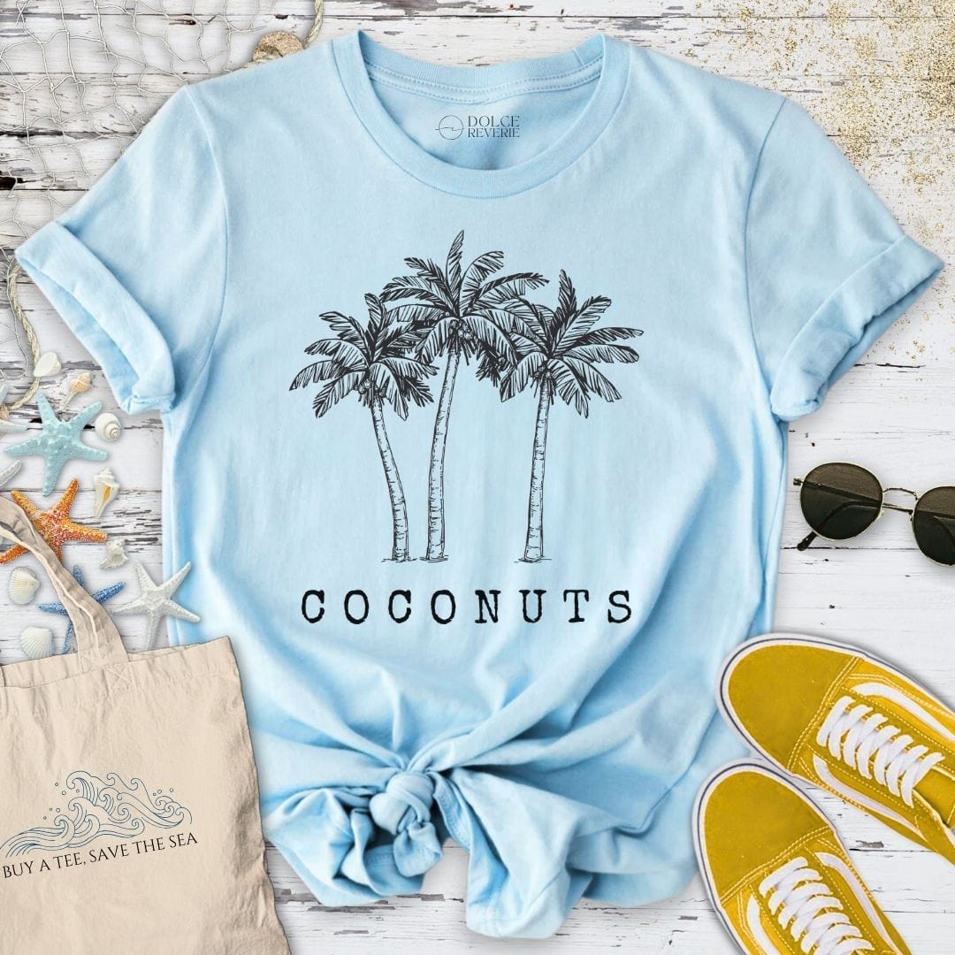 Coconuts T-Shirt Light Blue / S