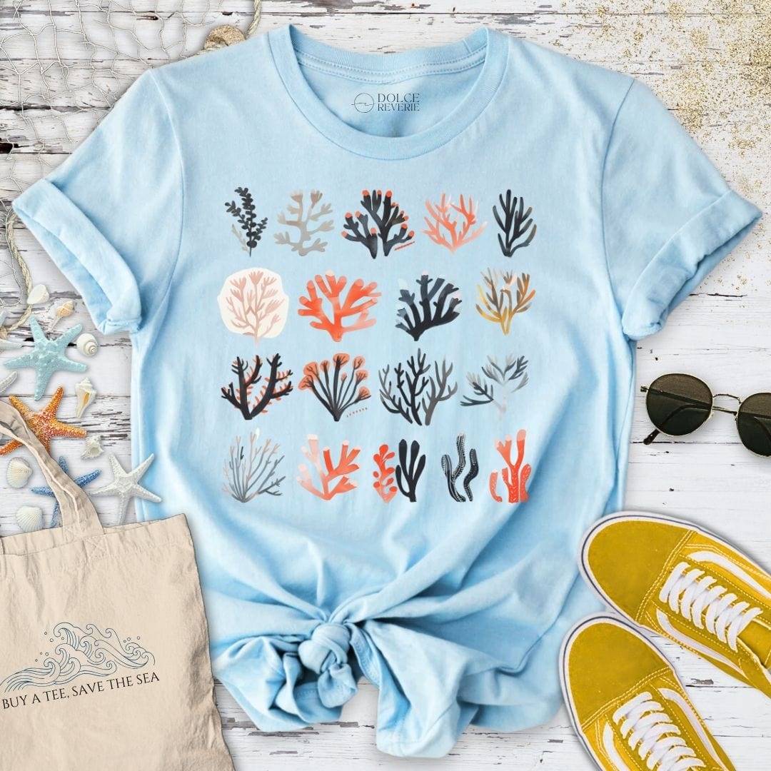 Coral Reef T-Shirt Light Blue / S