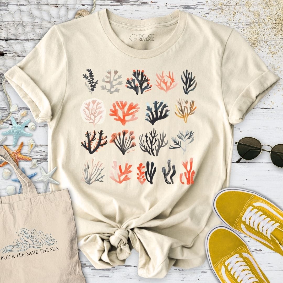 Coral Reef T-Shirt Natural / S